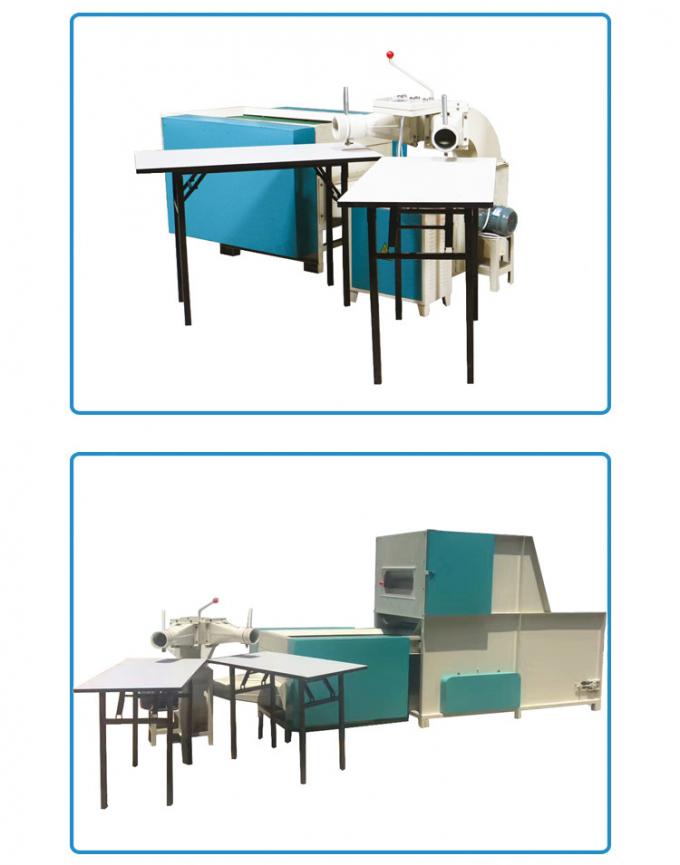 自動寝具の枕充填機